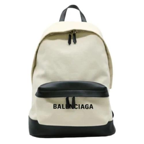 Pre-owned Canvas balenciaga-bags Balenciaga Vintage , White , Dames