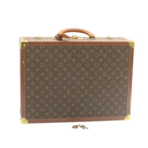 Pre-owned Canvas louis-vuitton-bags Louis Vuitton Vintage , Brown , Da...