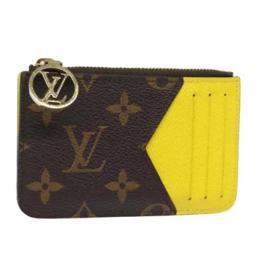 Pre-owned Canvas wallets Louis Vuitton Vintage , Brown , Dames