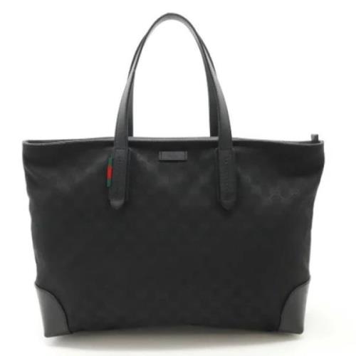 Pre-owned Canvas gucci-bags Gucci Vintage , Black , Dames