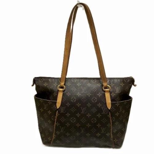 Pre-owned Canvas louis-vuitton-bags Louis Vuitton Vintage , Brown , Da...