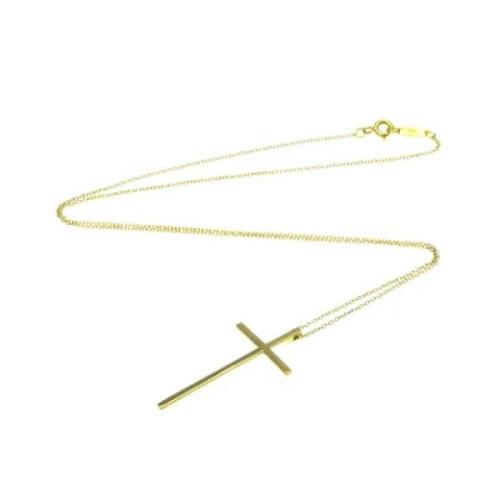 Pre-owned Yellow Gold necklaces Tiffany & Co. Pre-owned , Yellow , Dam...