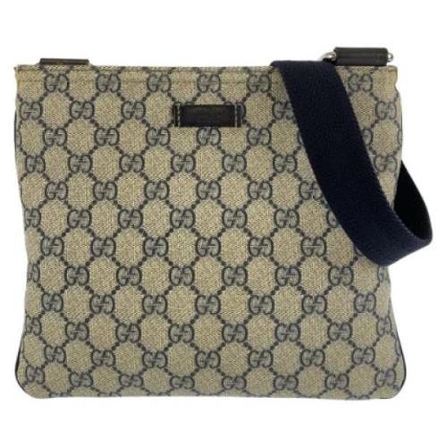 Pre-owned Canvas gucci-bags Gucci Vintage , Gray , Dames