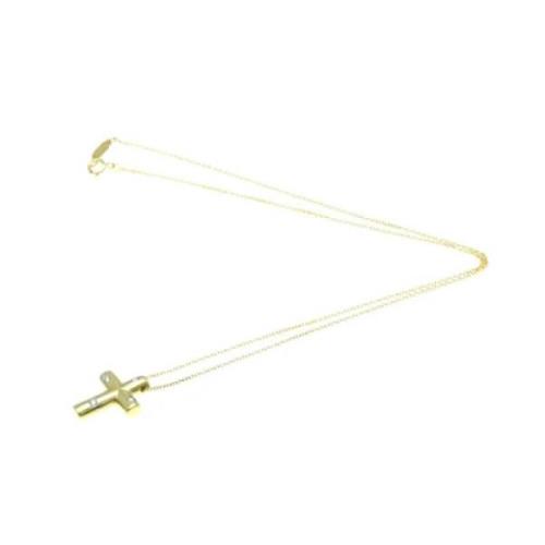 Pre-owned Yellow Gold necklaces Tiffany & Co. Pre-owned , Yellow , Dam...