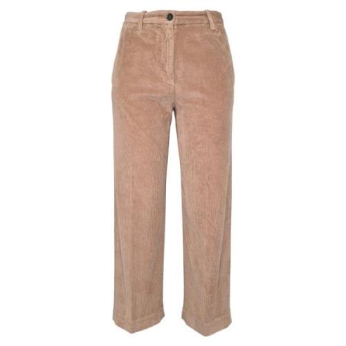 Fluwelen Wijde Corduroy Broek Nine In The Morning , Pink , Dames