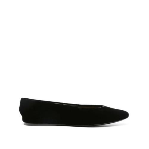 Elegante Ballet Flats in Diverse Kleuren Saint Laurent , Black , Dames