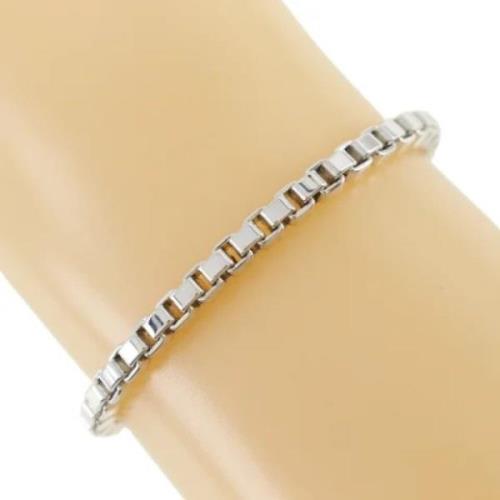 Pre-owned Silver bracelets Tiffany & Co. Pre-owned , Gray , Dames