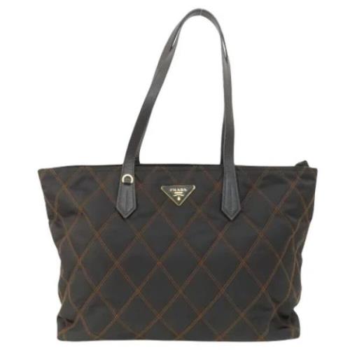 Pre-owned Fabric prada-bags Prada Vintage , Black , Dames