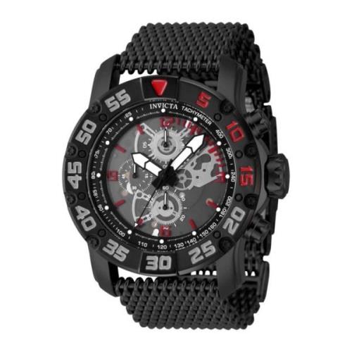 Limited Edition Racing Quartz horloge Invicta Watches , Black , Heren