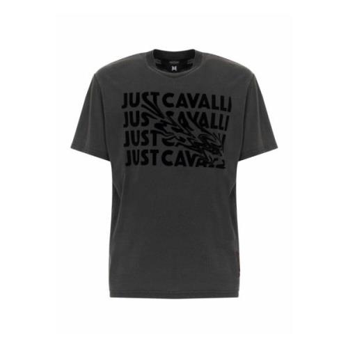 T-shirts en Polos Just Cavalli , Gray , Heren