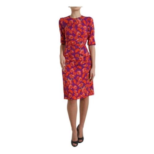 Midi Dresses Dolce & Gabbana , Multicolor , Dames