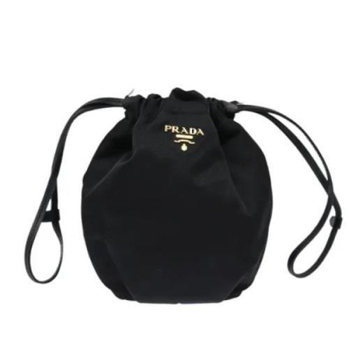 Pre-owned Fabric prada-bags Prada Vintage , Black , Dames