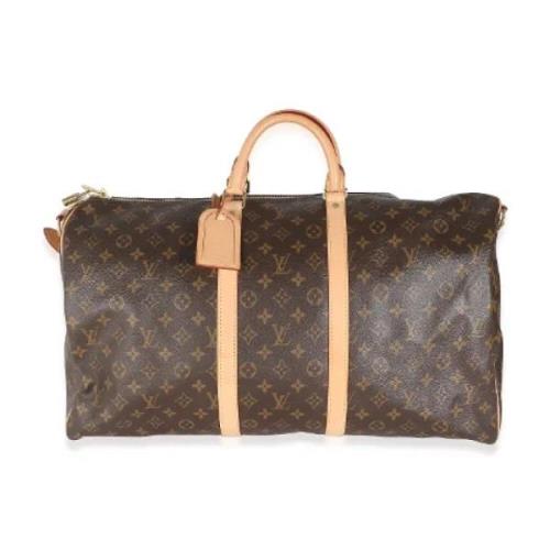 Pre-owned Canvas louis-vuitton-bags Louis Vuitton Vintage , Brown , Da...