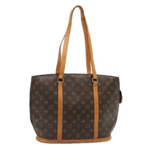 Pre-owned Canvas totes Louis Vuitton Vintage , Brown , Dames