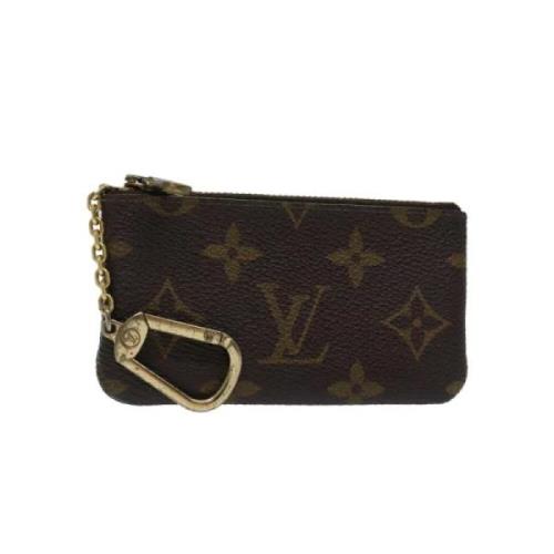 Pre-owned Canvas wallets Louis Vuitton Vintage , Brown , Dames