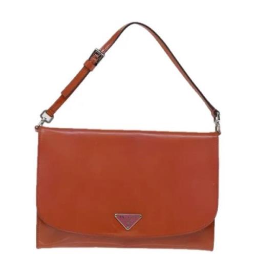 Pre-owned Fabric prada-bags Prada Vintage , Orange , Dames