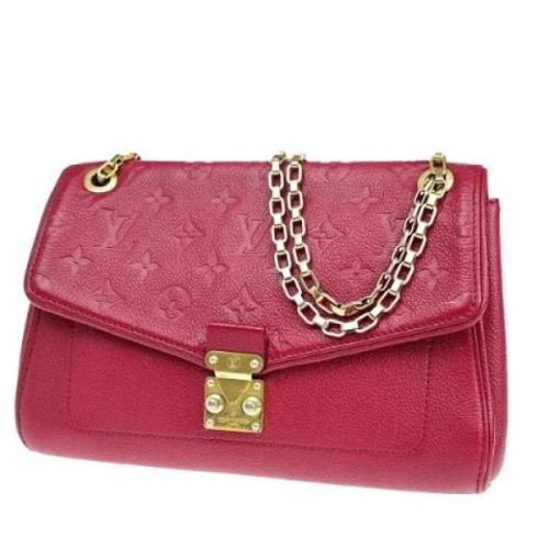 Pre-owned Leather louis-vuitton-bags Louis Vuitton Vintage , Pink , Da...