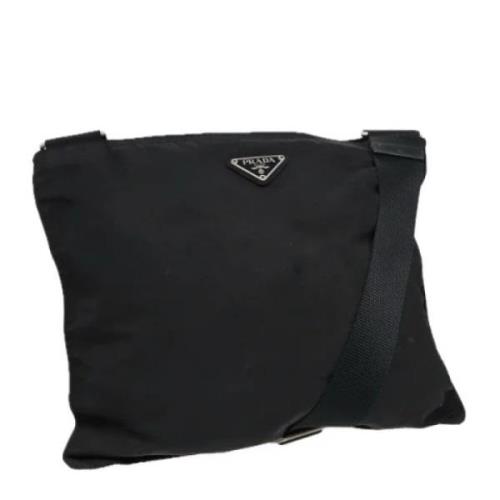 Pre-owned Fabric prada-bags Prada Vintage , Black , Dames