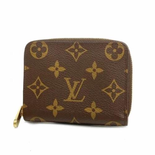 Pre-owned Fabric wallets Louis Vuitton Vintage , Brown , Dames