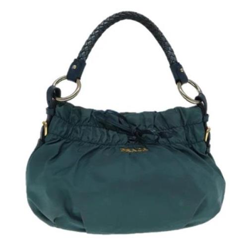 Pre-owned Nylon prada-bags Prada Vintage , Green , Dames