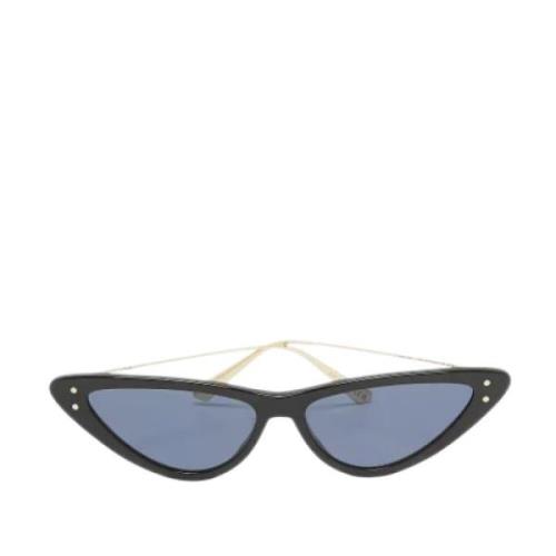 Pre-owned Acetate sunglasses Dior Vintage , Black , Dames