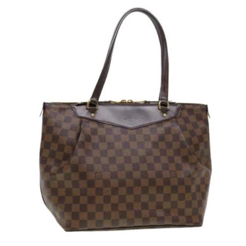 Pre-owned Canvas louis-vuitton-bags Louis Vuitton Vintage , Brown , Da...