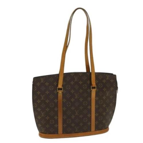 Pre-owned Canvas totes Louis Vuitton Vintage , Brown , Dames