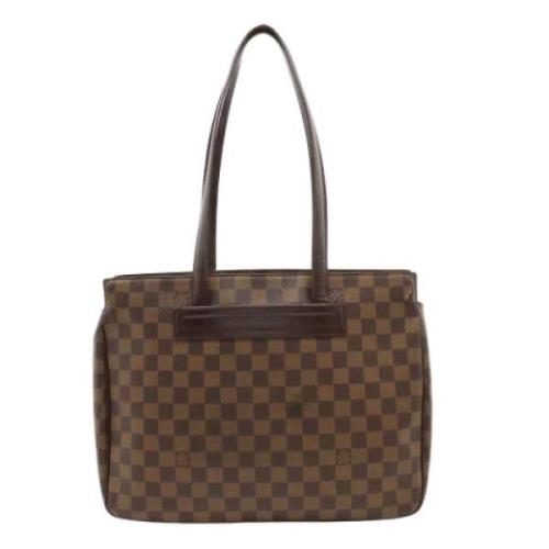 Pre-owned Canvas louis-vuitton-bags Louis Vuitton Vintage , Brown , Da...