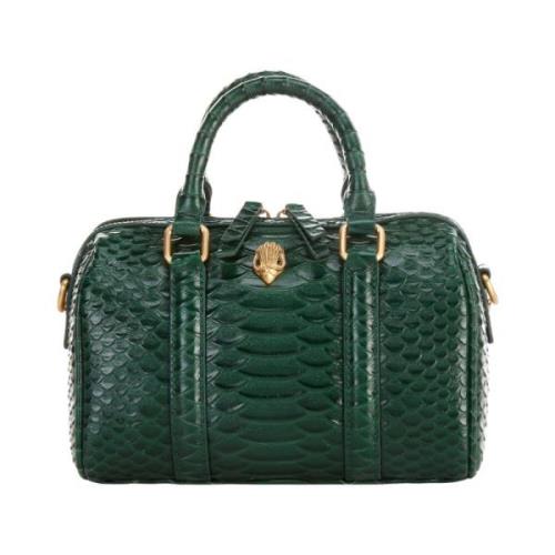 Donkergroene Kensington Boston Tas Kurt Geiger , Green , Dames