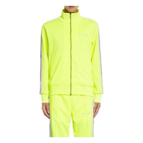 Fluo Track Jack met Hoge Hals Palm Angels , Yellow , Heren