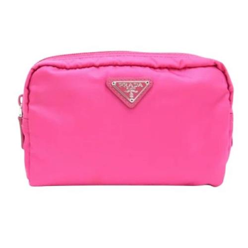 Pre-owned Nylon prada-bags Prada Vintage , Pink , Dames