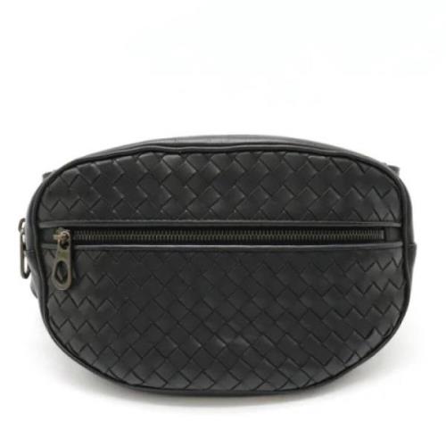 Pre-owned Leather crossbody-bags Bottega Veneta Vintage , Black , Here...