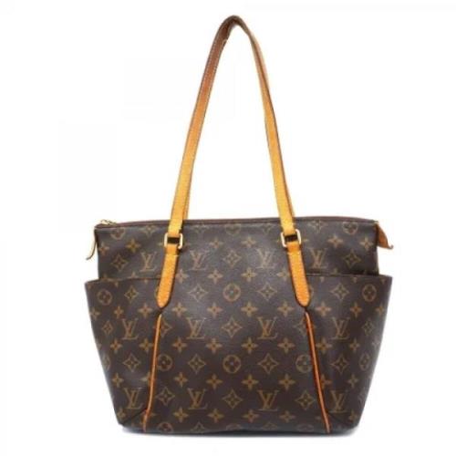 Pre-owned Canvas louis-vuitton-bags Louis Vuitton Vintage , Brown , Da...