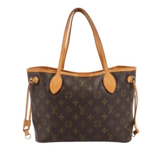 Pre-owned Leather handbags Louis Vuitton Vintage , Brown , Dames