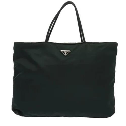 Pre-owned Fabric prada-bags Prada Vintage , Green , Dames