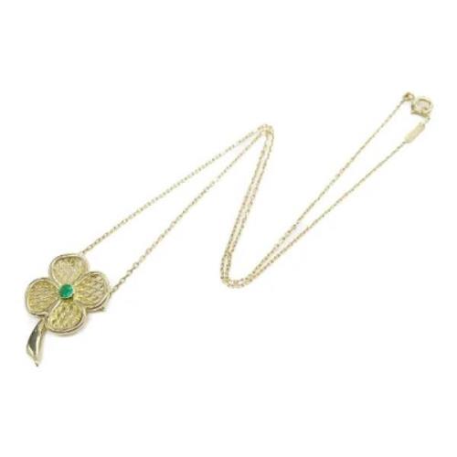 Pre-owned Fabric necklaces Van Cleef & Arpels Pre-owned , Yellow , Dam...