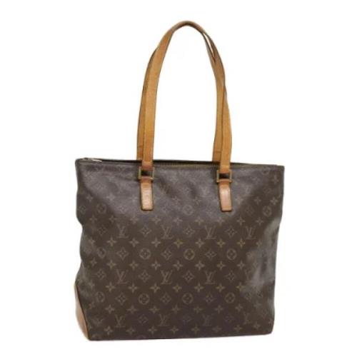 Pre-owned Canvas totes Louis Vuitton Vintage , Brown , Dames