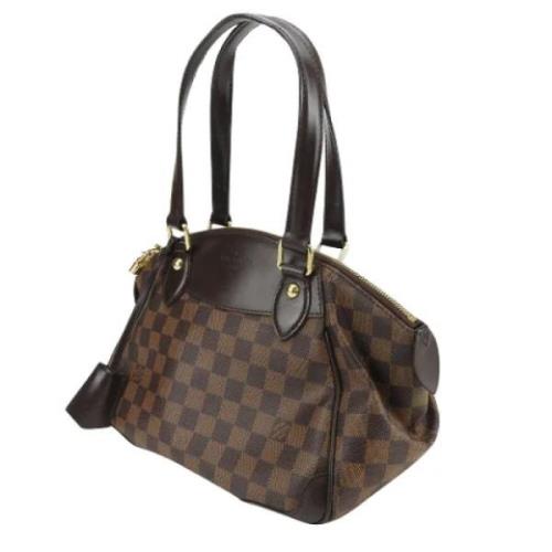 Pre-owned Canvas louis-vuitton-bags Louis Vuitton Vintage , Brown , Da...