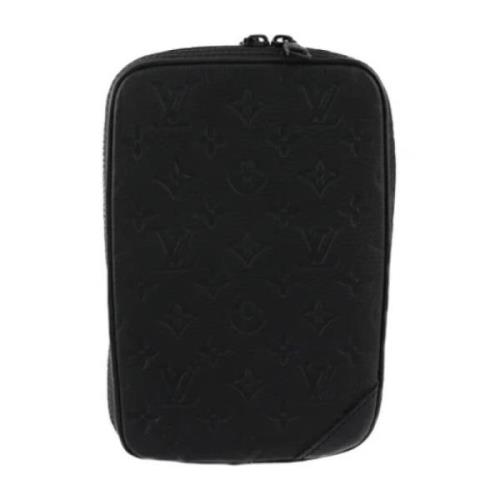 Pre-owned Leather louis-vuitton-bags Louis Vuitton Vintage , Black , H...