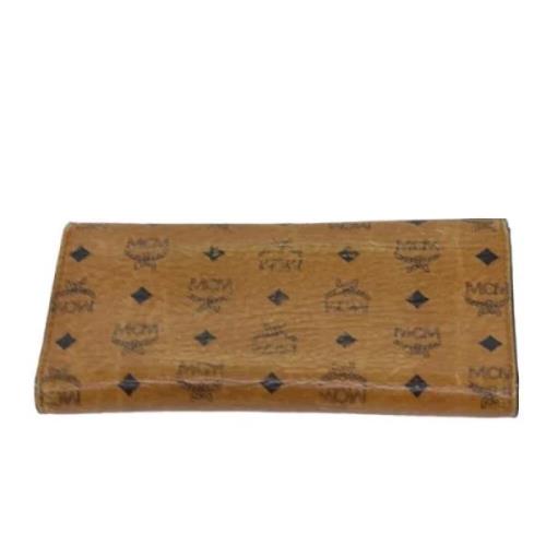 Pre-owned Fabric pouches MCM Pre-owned , Brown , Dames