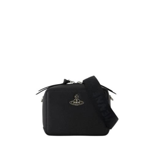 Zwarte Camera Crossbody Tas Vivienne Westwood , Black , Dames