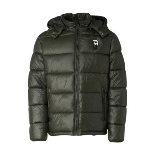 Capuchonblouson 505022-544590 donker Karl Lagerfeld , Green , Heren