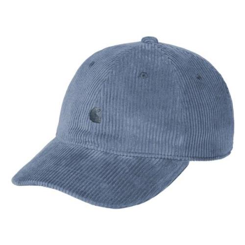 Harlem Cap - Cord Pet Carhartt Wip , Blue , Unisex