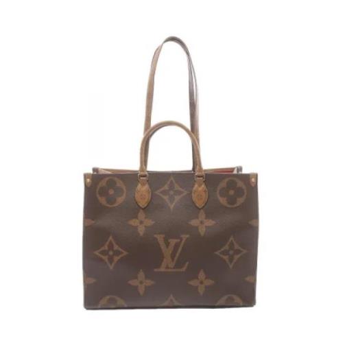 Pre-owned Canvas louis-vuitton-bags Louis Vuitton Vintage , Brown , Da...