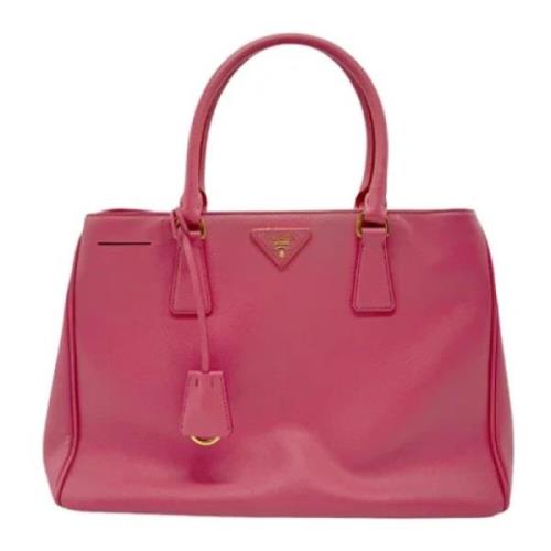 Pre-owned Leather prada-bags Prada Vintage , Pink , Dames