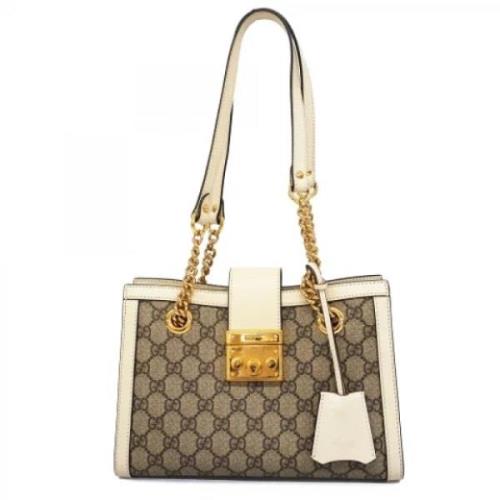 Pre-owned Plastic gucci-bags Gucci Vintage , Brown , Dames