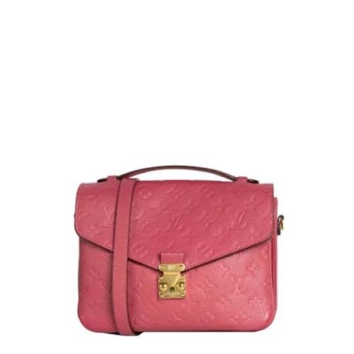 Pre-owned Leather louis-vuitton-bags Louis Vuitton Vintage , Pink , Da...