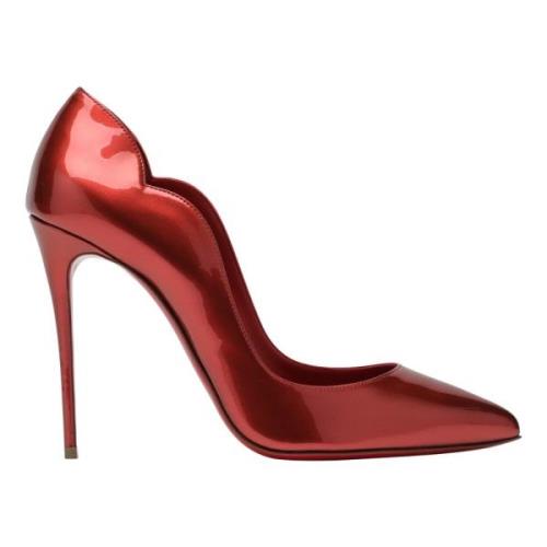 Hoge Hak Hot Chick Pumps Christian Louboutin , Red , Dames