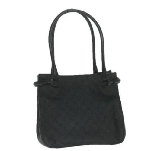 Pre-owned Canvas gucci-bags Gucci Vintage , Black , Dames