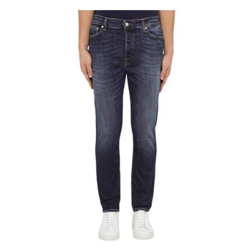 Slim Drake Jeans Department Five , Blue , Heren